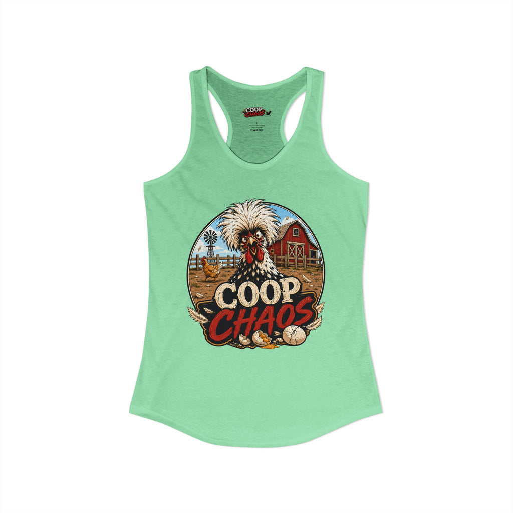 Coop Chaos Racerback Tank