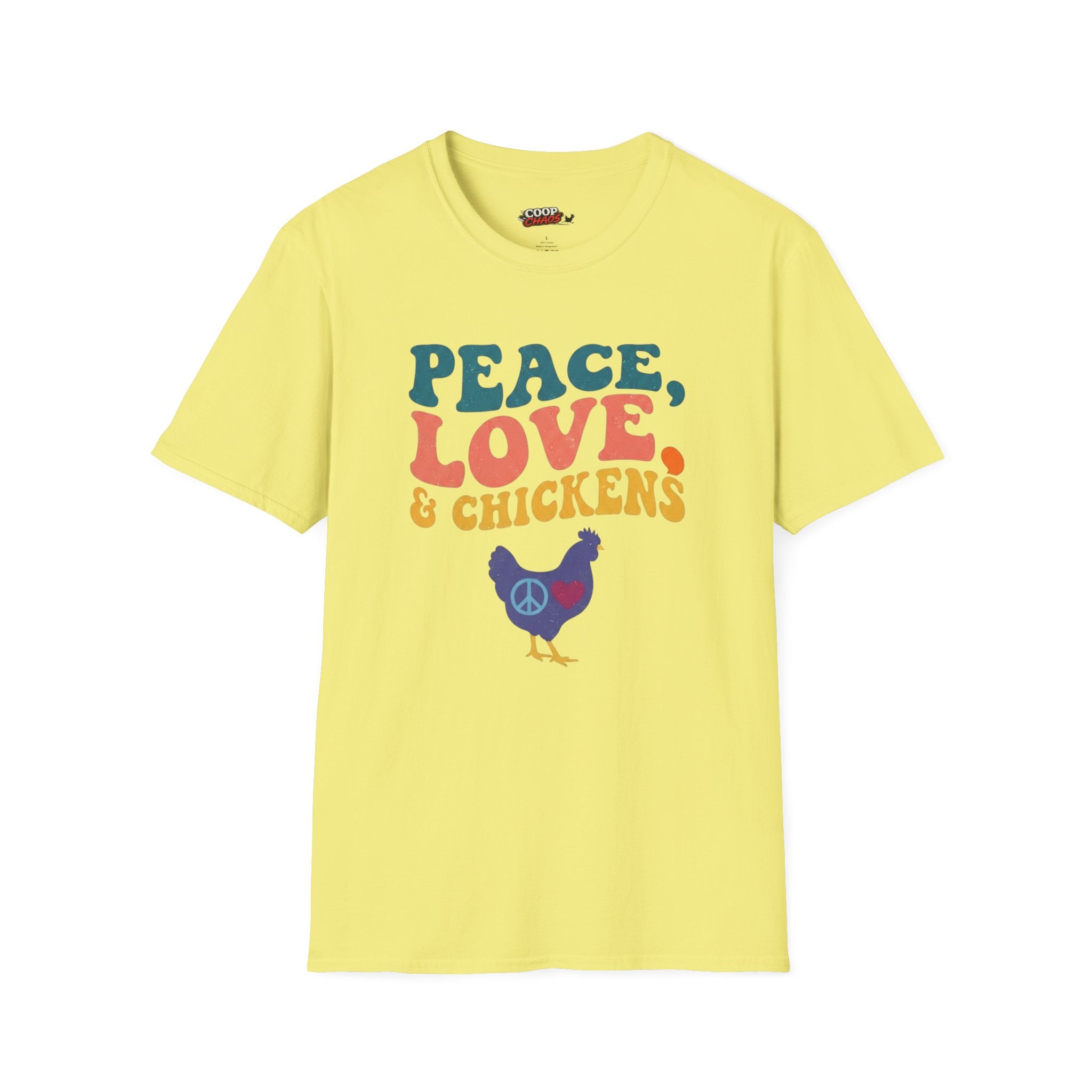 Peace, Love and Chickens T-Shirt