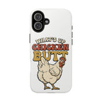 "What's Up Chicken Butt" Funny Retro Chicken Protective Case