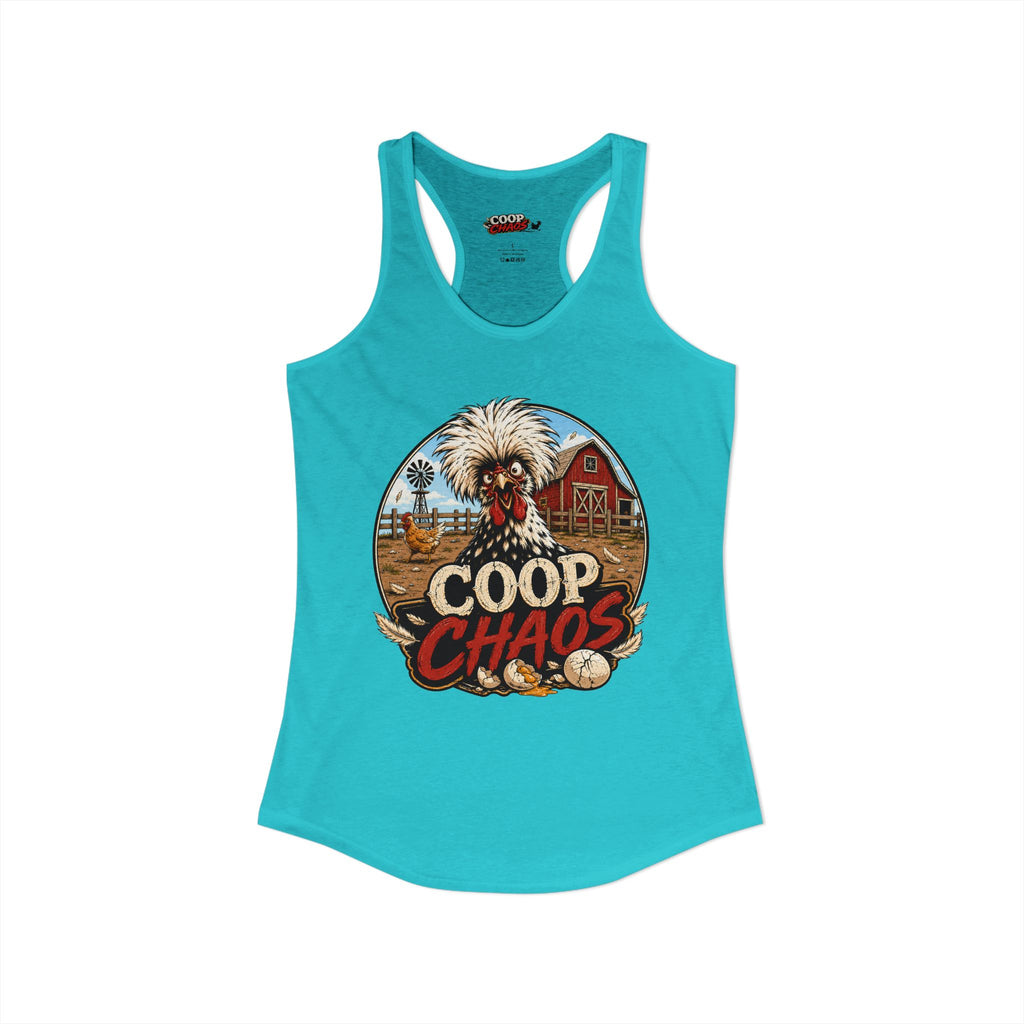 Coop Chaos Racerback Tank
