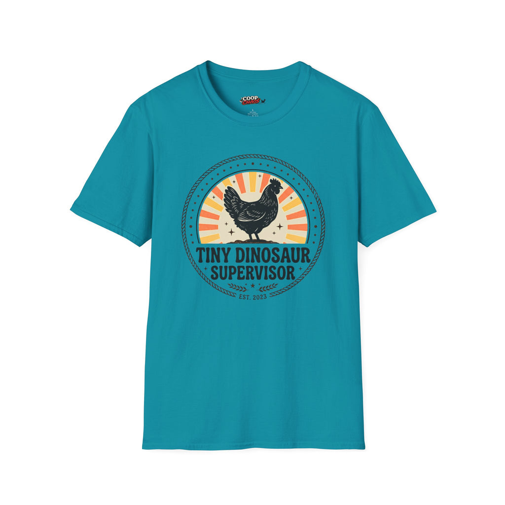 Tiny Dinosaur Supervisor T-Shirt