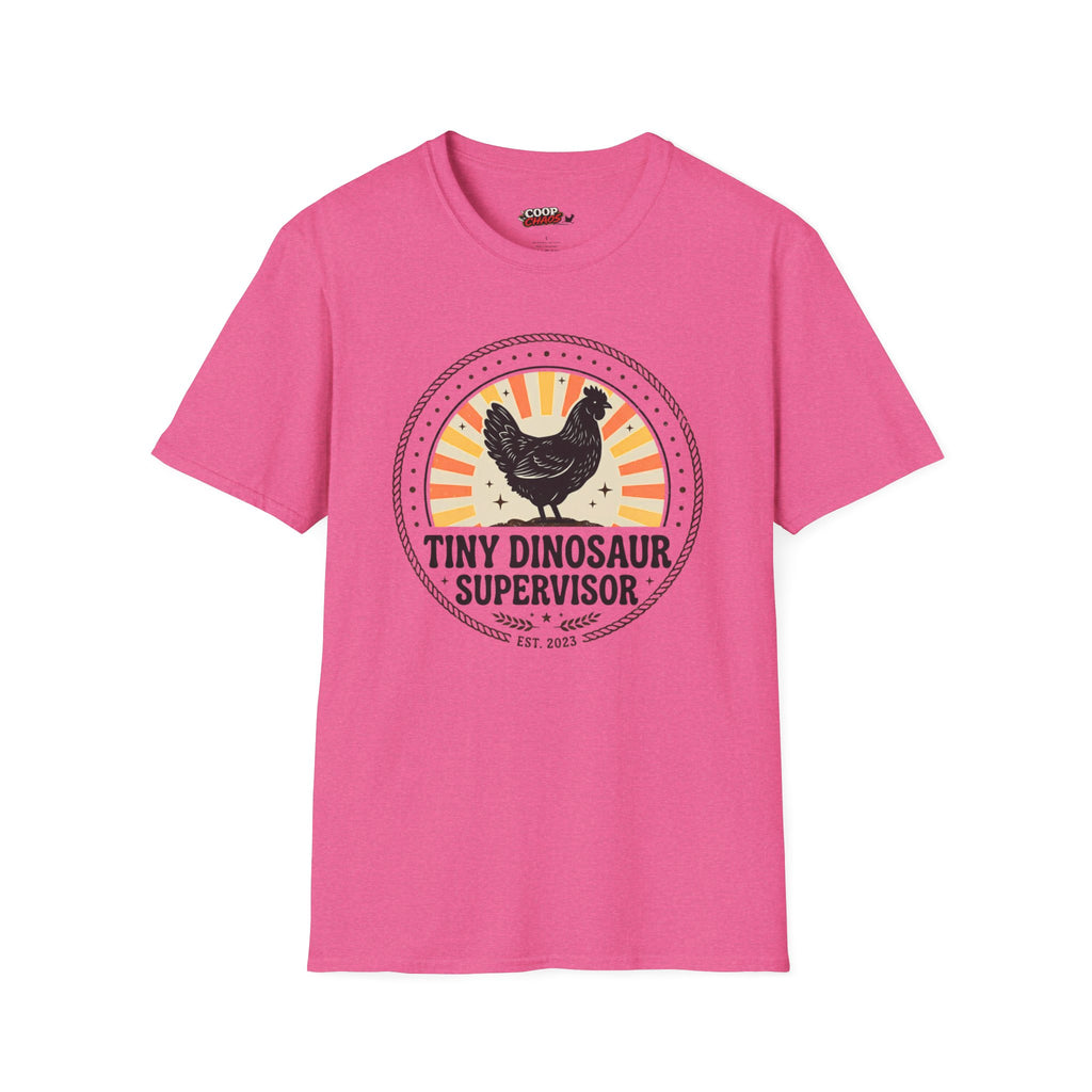 Tiny Dinosaur Supervisor T-Shirt