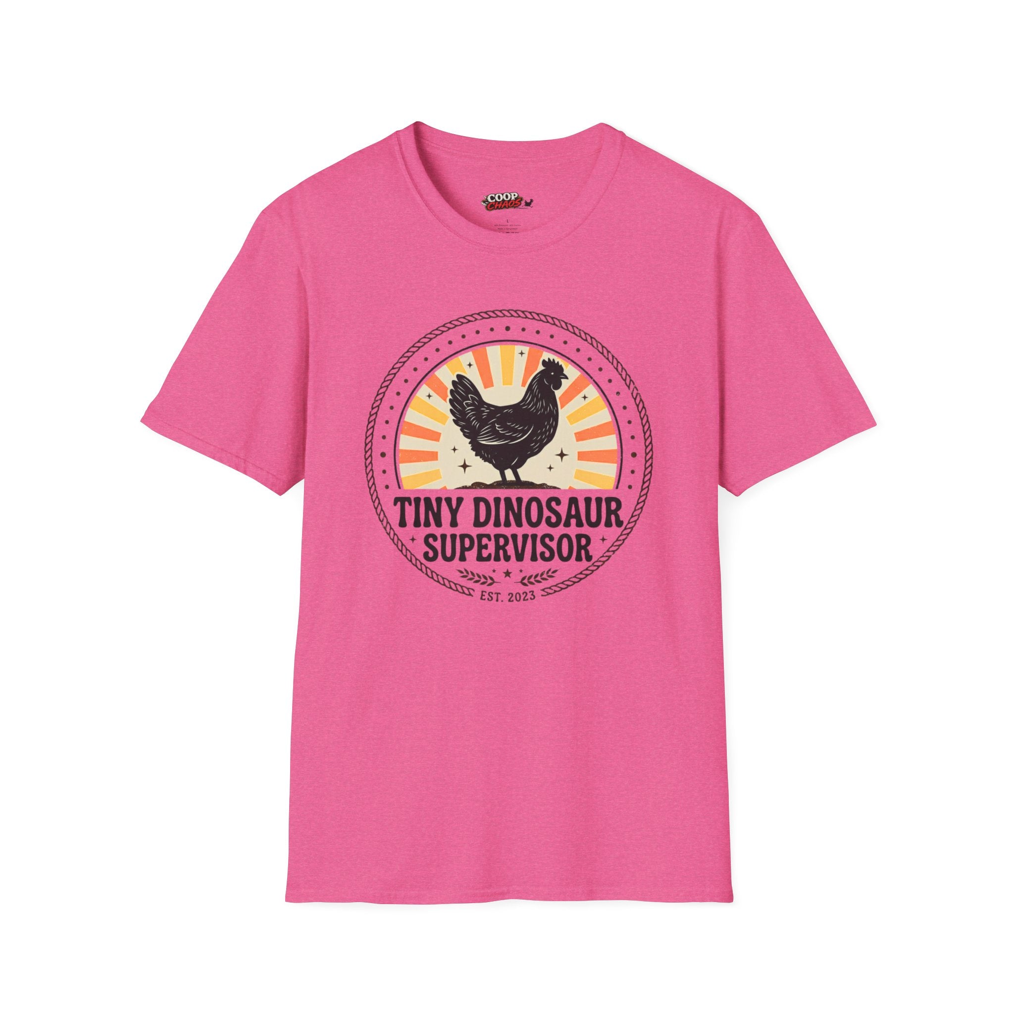 Tiny Dinosaur Supervisor T-Shirt