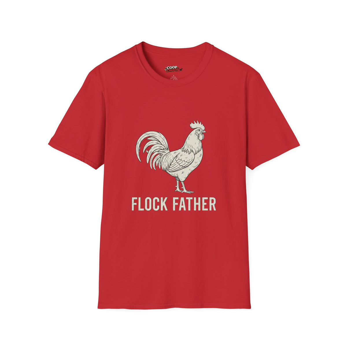 Rooster 'Flock Father' T-Shirt