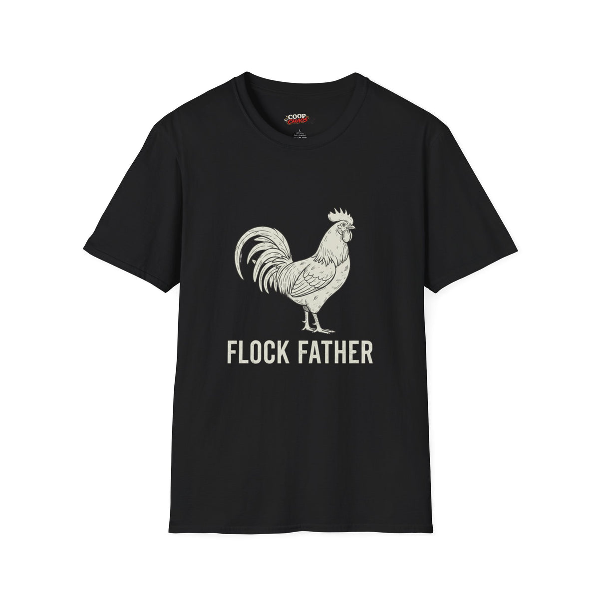 Rooster 'Flock Father' T-Shirt