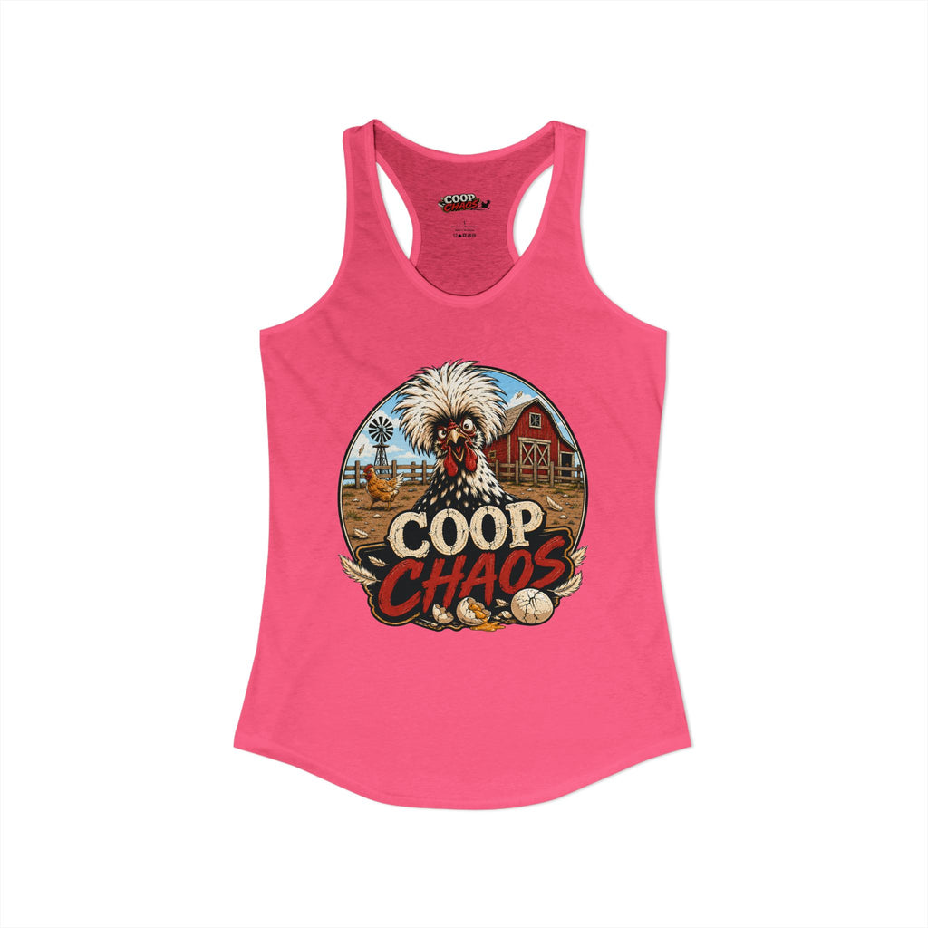 Coop Chaos Racerback Tank