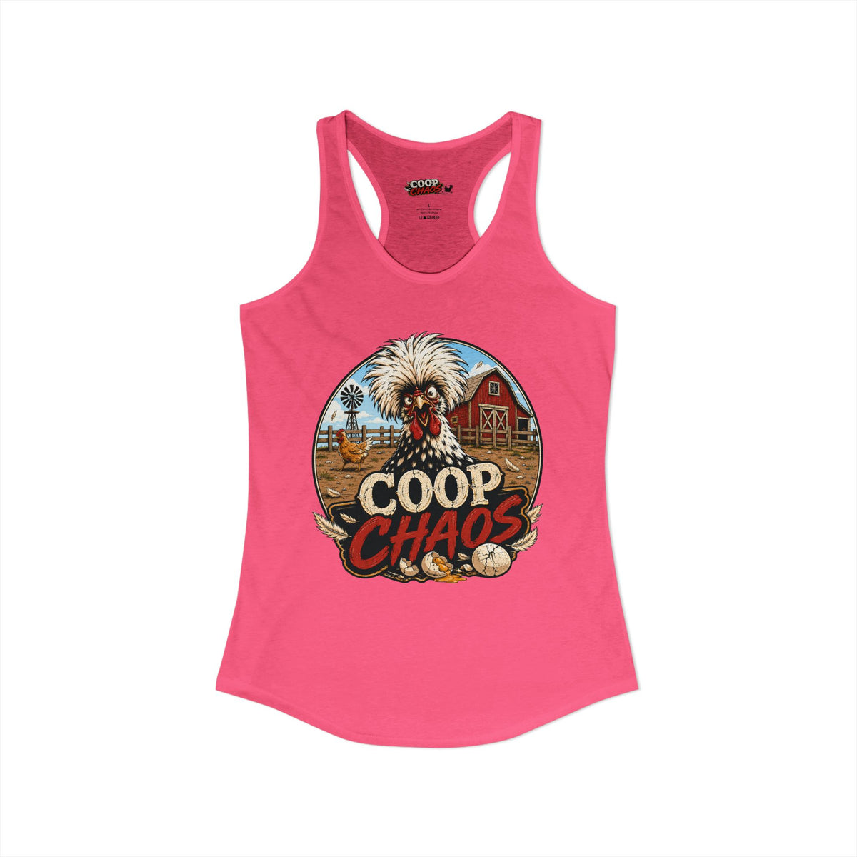 Coop Chaos Racerback Tank