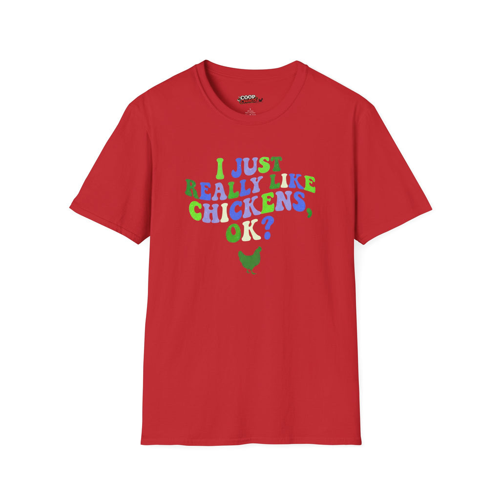 Really Like Chickens T‑Shirt