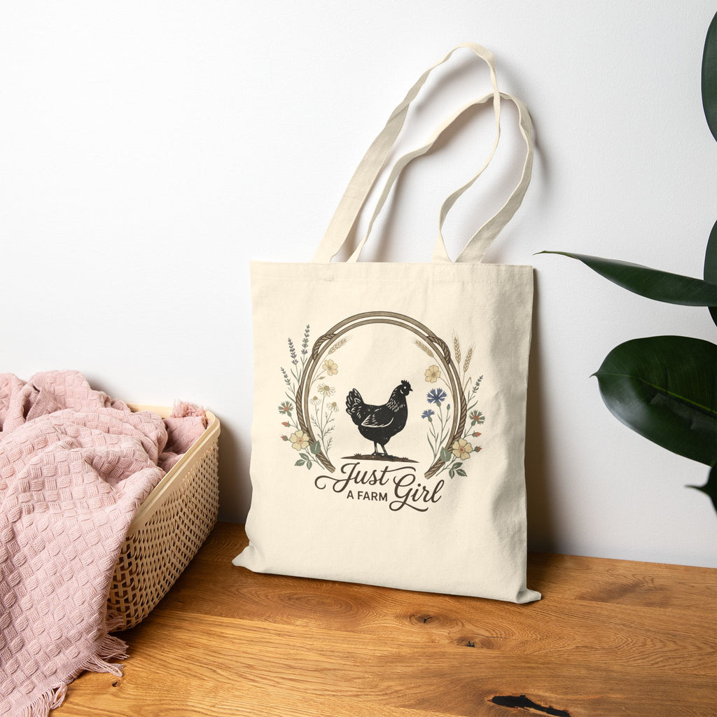 Just a farm girl Tote Bag
