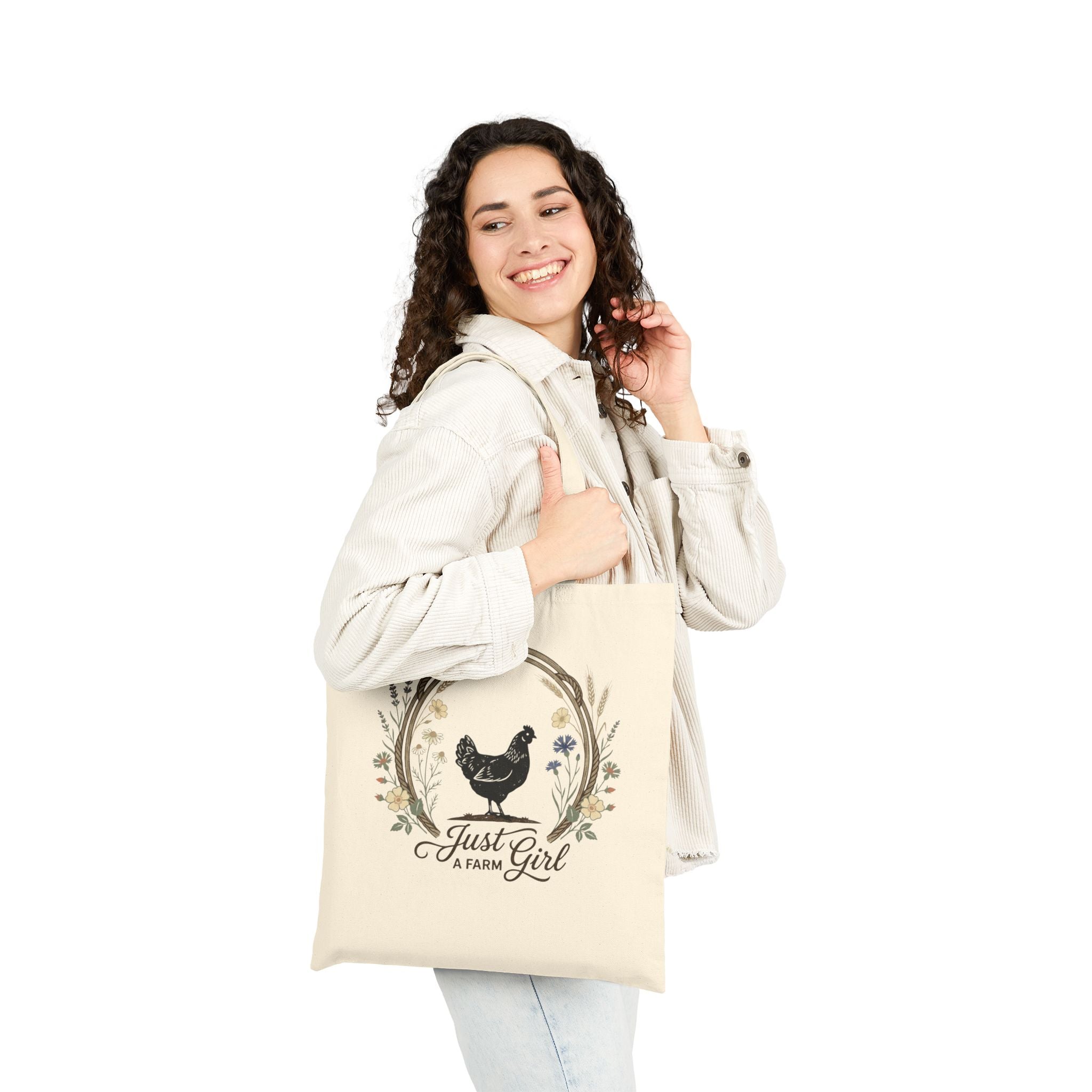 Just a farm girl Tote Bag