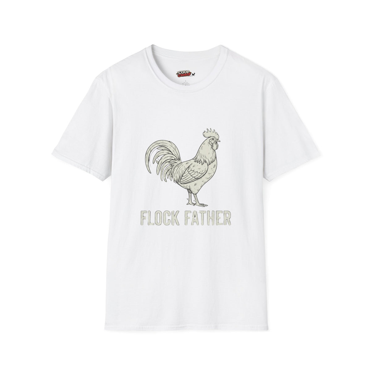 Rooster 'Flock Father' T-Shirt