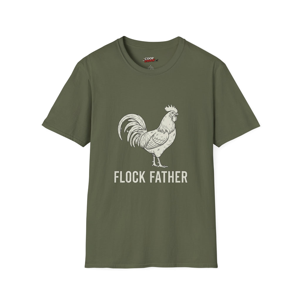 Rooster 'Flock Father' T-Shirt