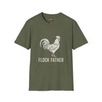 Rooster 'Flock Father' T-Shirt