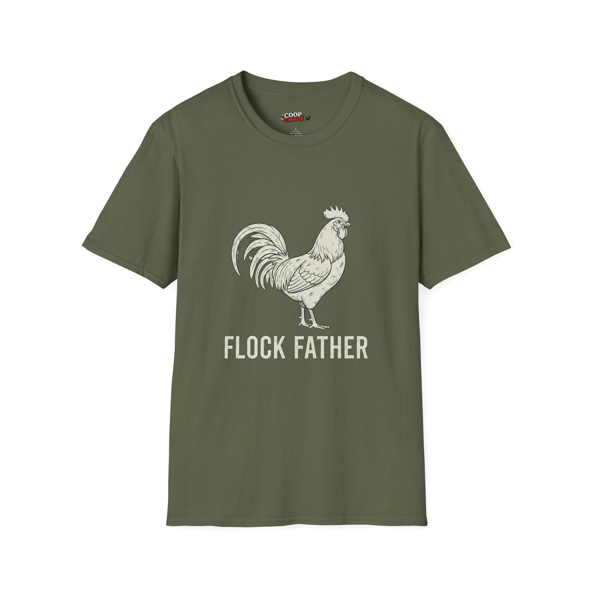 Rooster 'Flock Father' T-Shirt