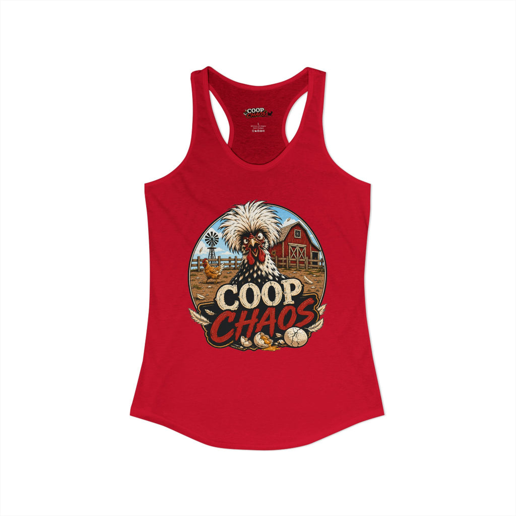 Coop Chaos Racerback Tank
