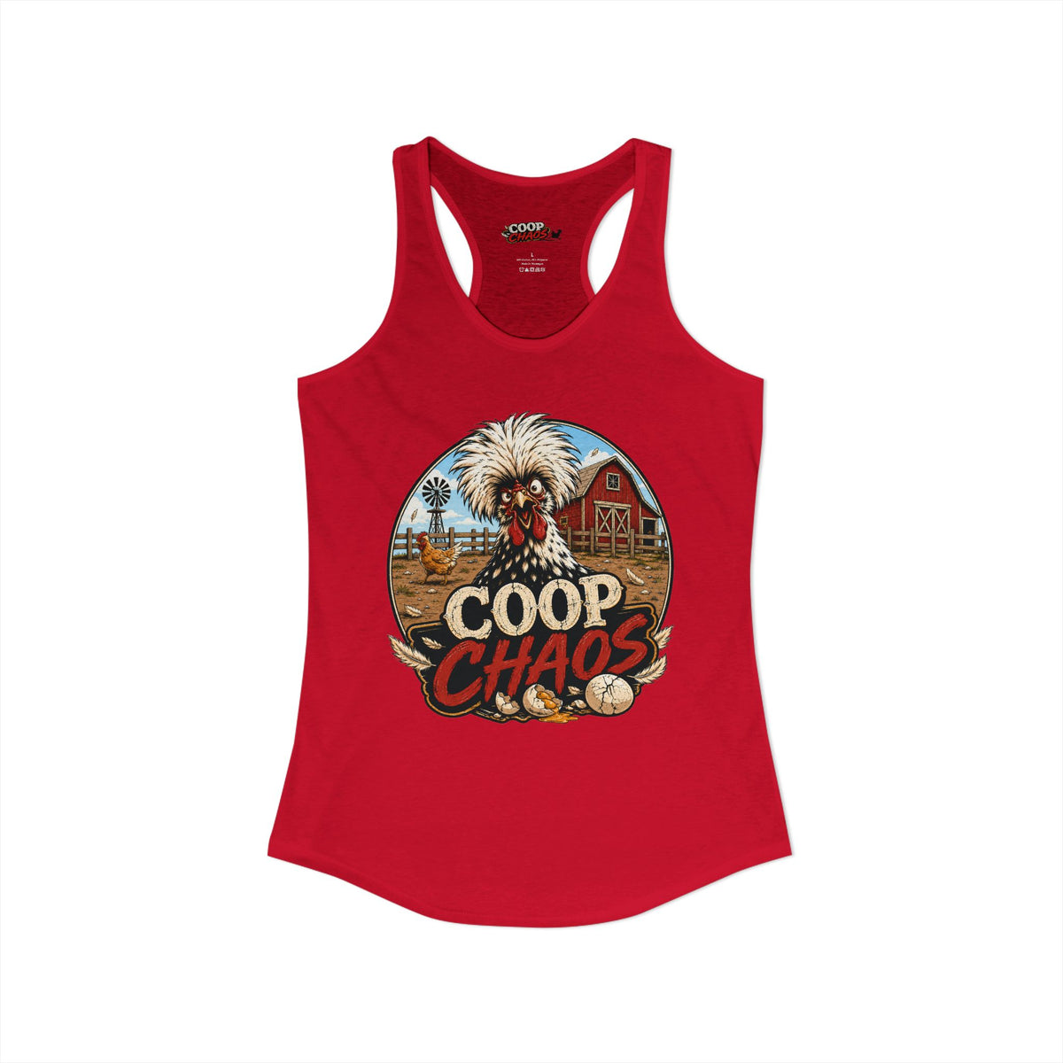 Coop Chaos Racerback Tank