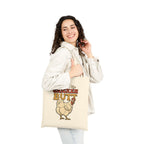 "What's Up Chicken Butt" Funny Retro Chicken Canvas Tote