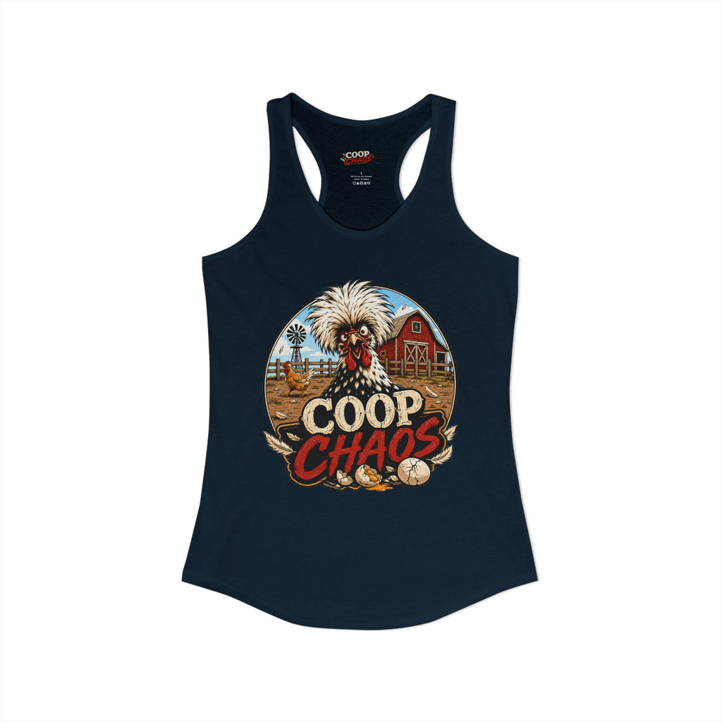 Coop Chaos Racerback Tank