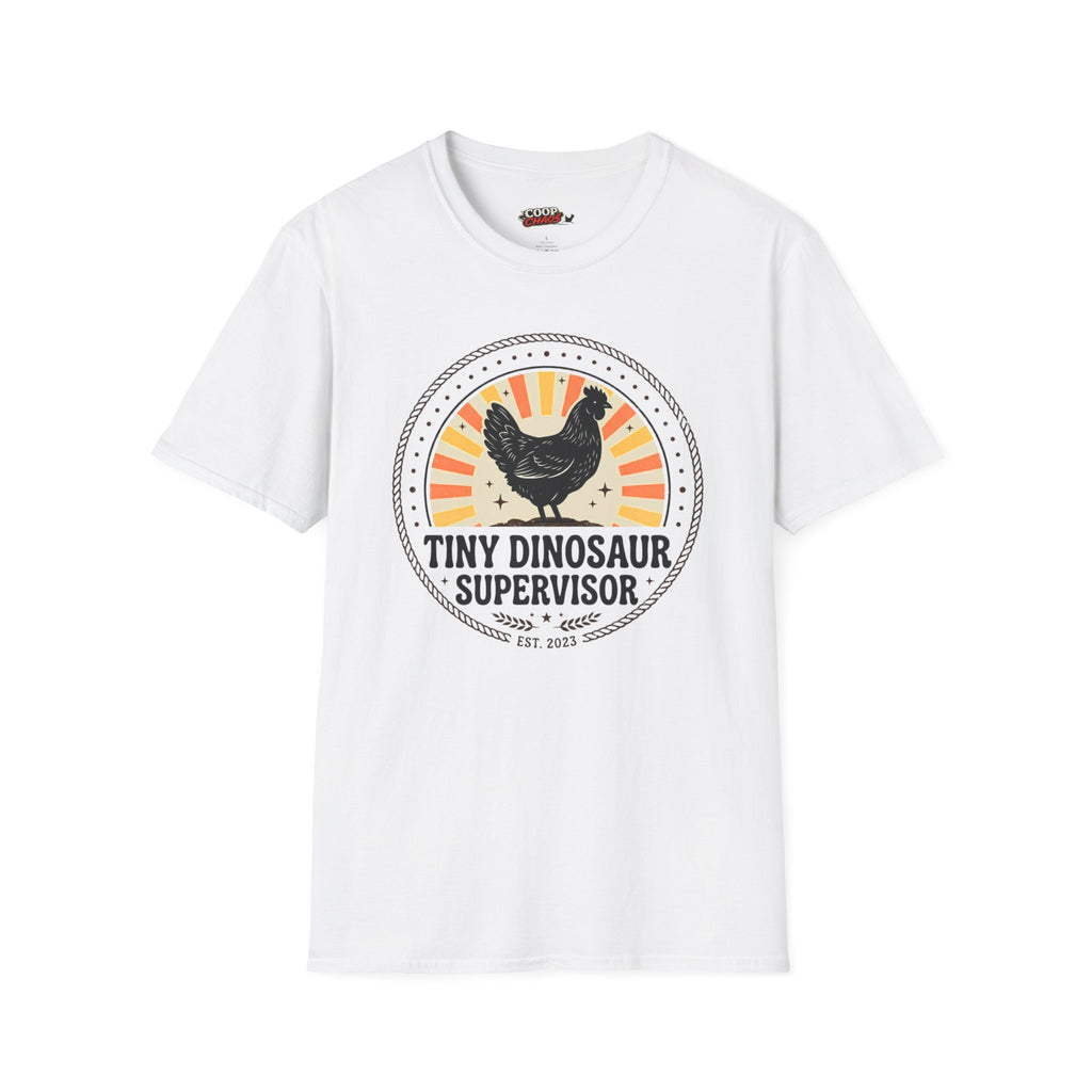 Tiny Dinosaur Supervisor T-Shirt