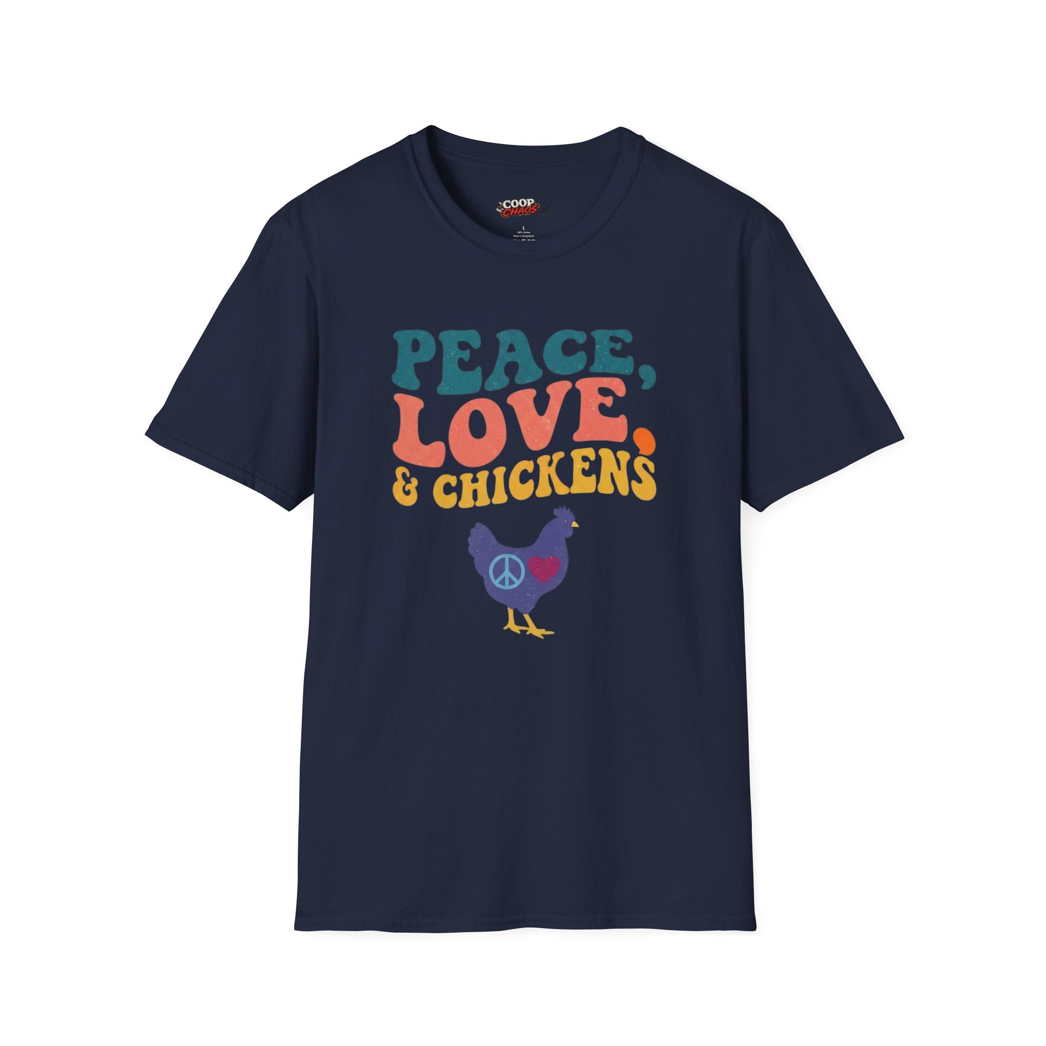 Peace, Love and Chickens T-Shirt