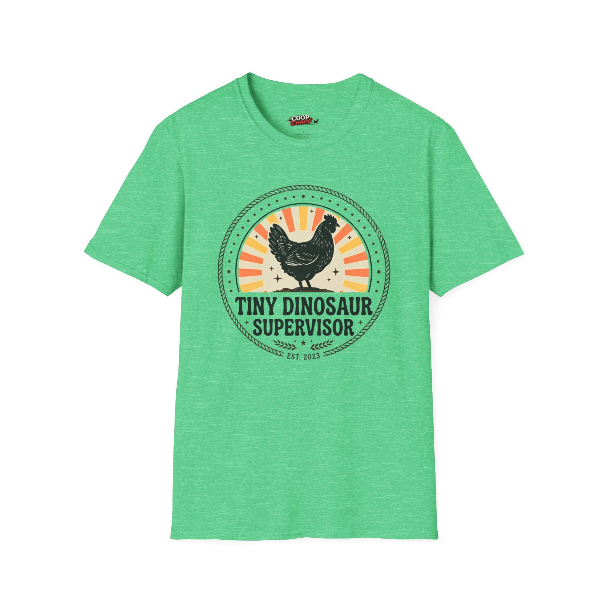 Tiny Dinosaur Supervisor T-Shirt