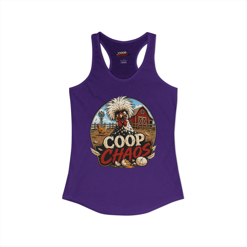 Coop Chaos Racerback Tank