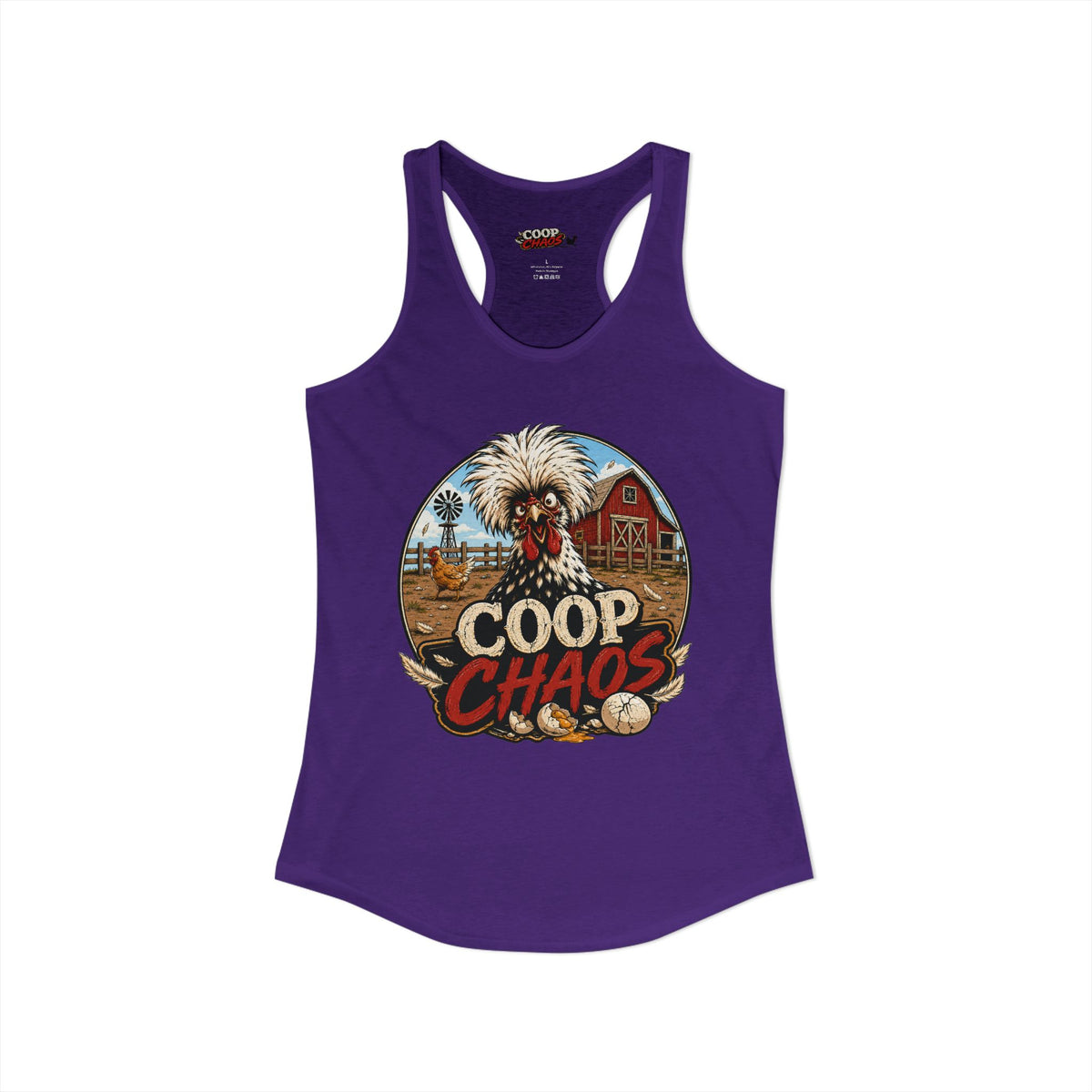 Coop Chaos Racerback Tank
