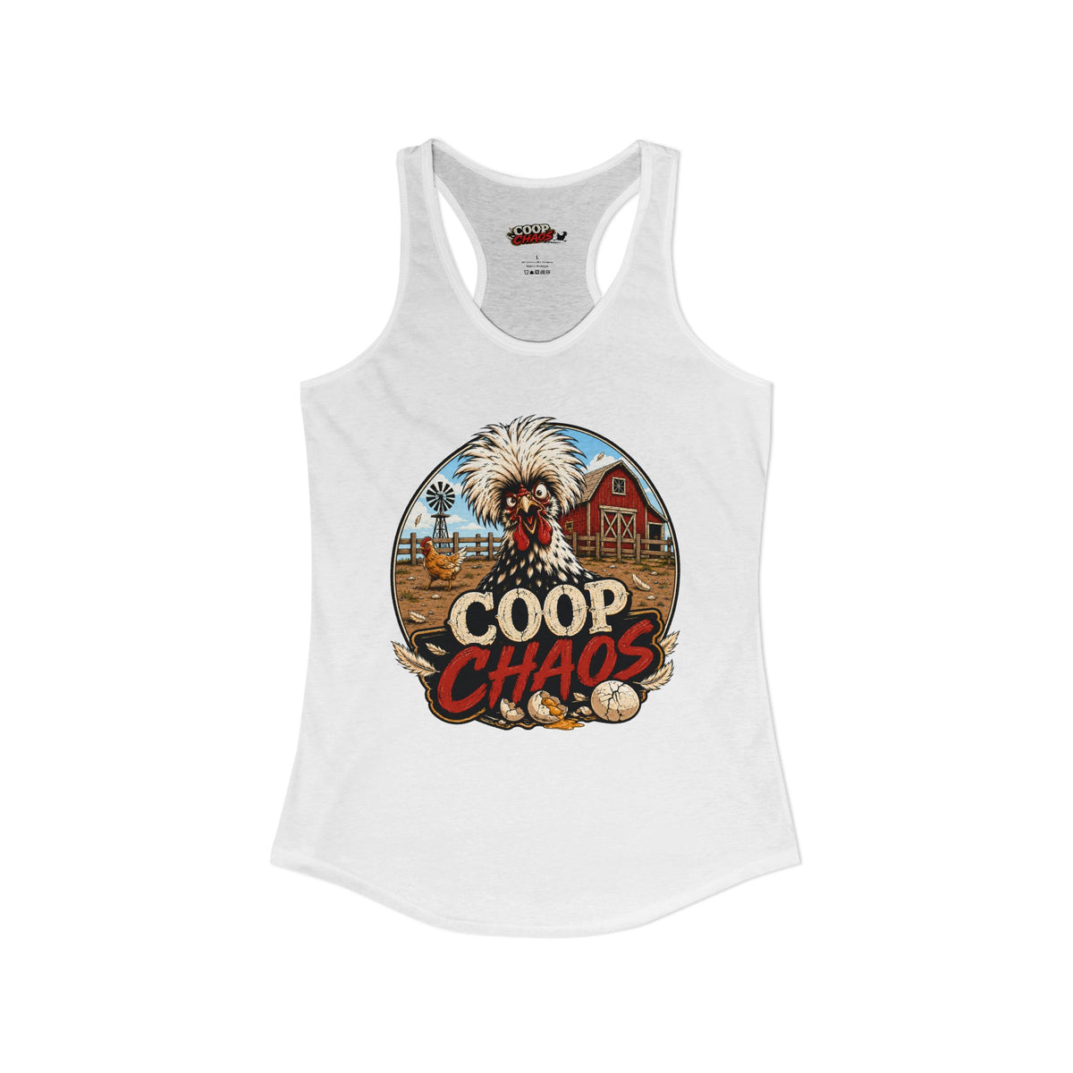 Coop Chaos Racerback Tank
