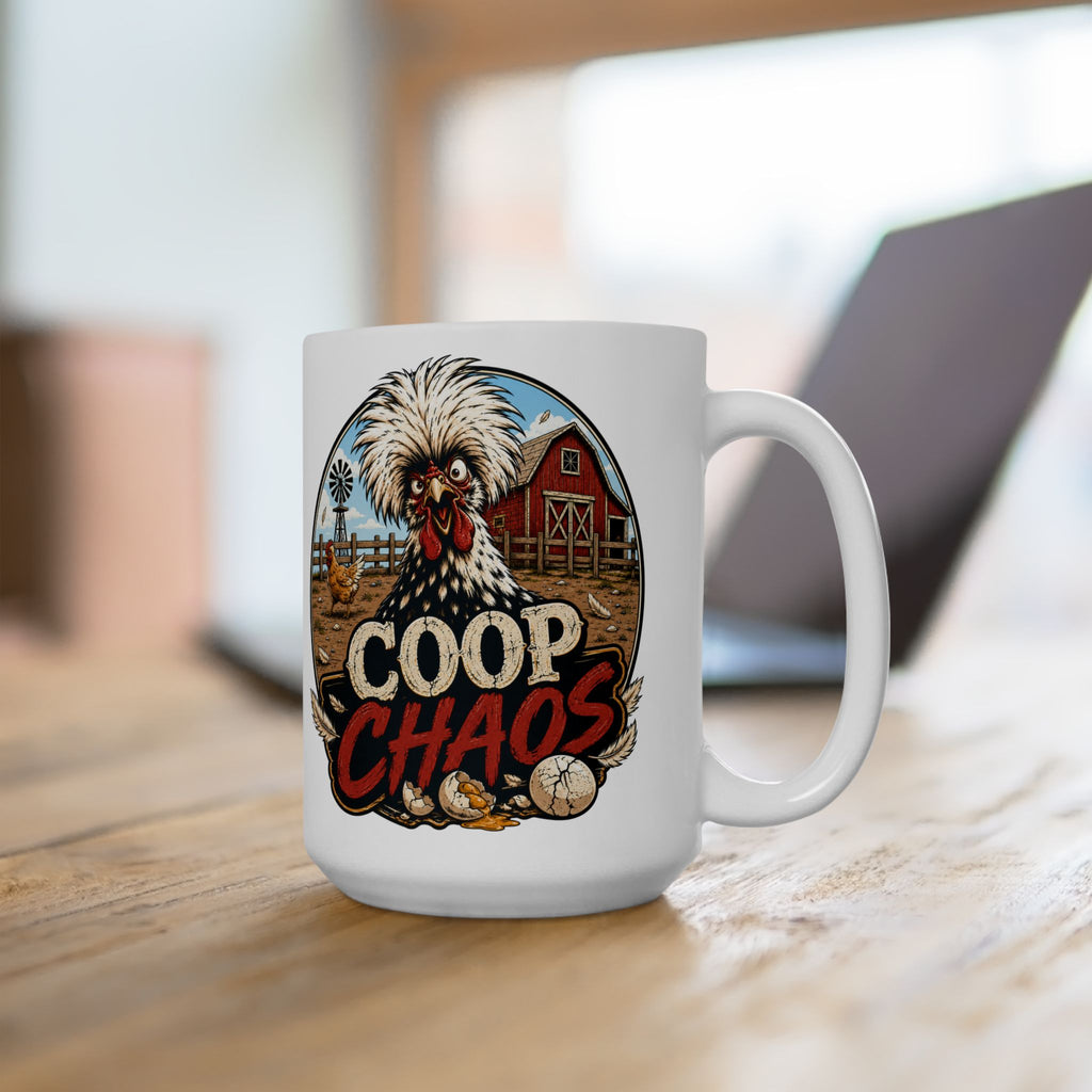 "Coop Chaos" Coffee Mug — (15oz)