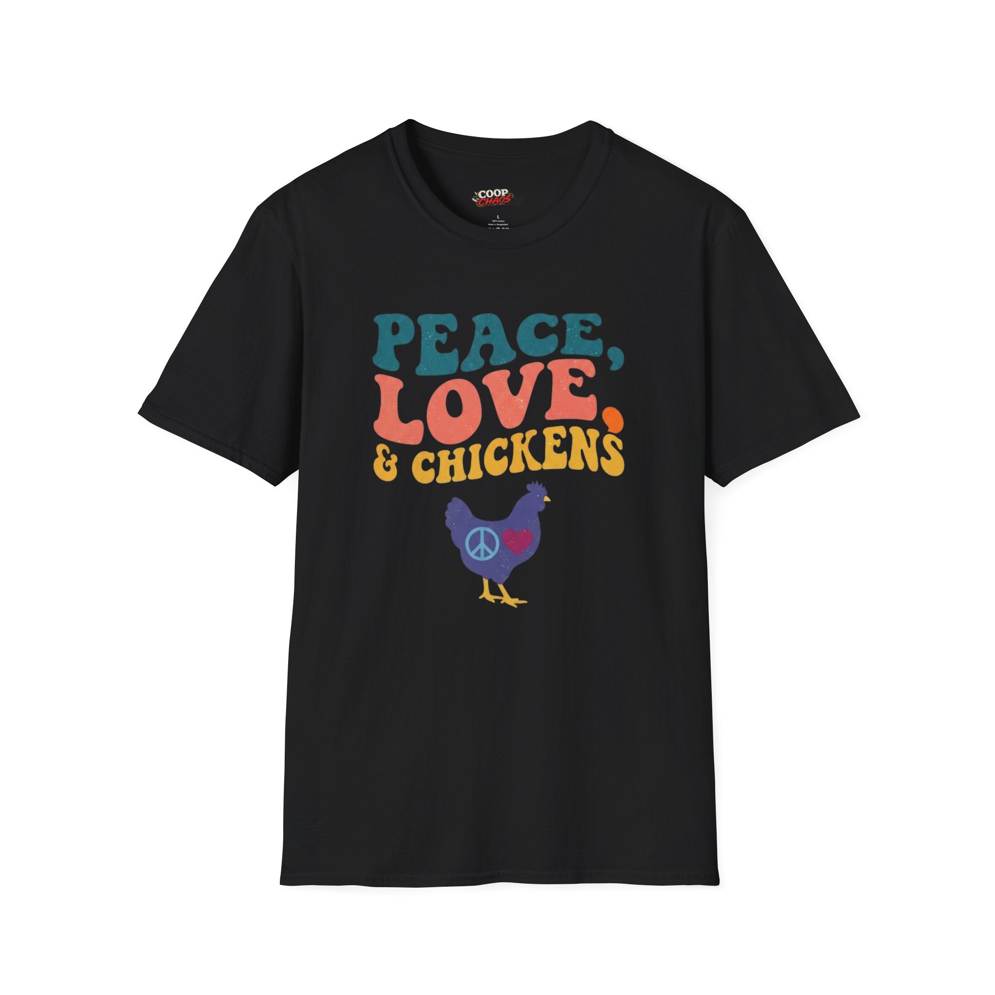 Peace, Love and Chickens T-Shirt