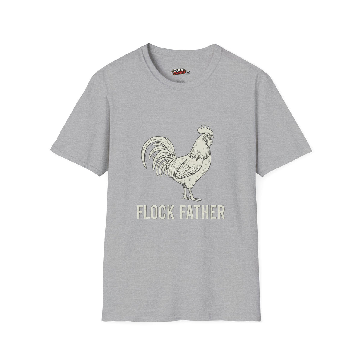 Rooster 'Flock Father' T-Shirt