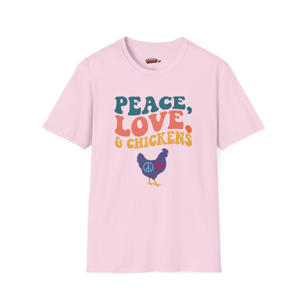 Peace, Love and Chickens T-Shirt